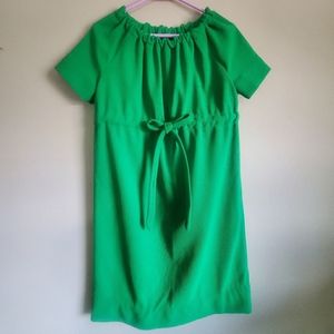 60s Vintage Handmade Green Dress